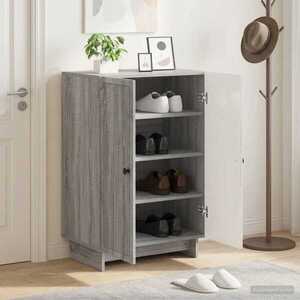 Imagine vidaXL Dulap pentru pantofi EDE 59, 5 x 39, 5 x 90 cm Lemn prelucrat
