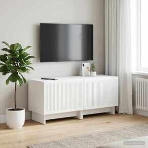 Imagine vidaXL Cabinet TV Alb Lemn prelucrat