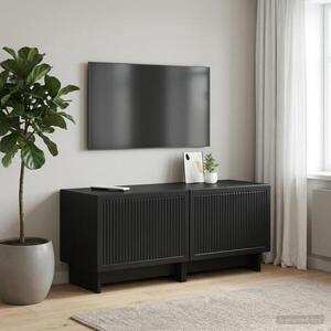 Imagine vidaXL Cabinet TV Negru Lemn prelucrat