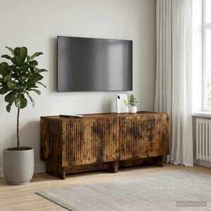 Imagine vidaXL Cabinet TV Stejar fumuriu Lemn prelucrat