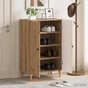 Imagine vidaXL Dulap pentru pantofi ALKMAAR 59, 5 x 39, 5 x 90 cm Lemn prelucrat