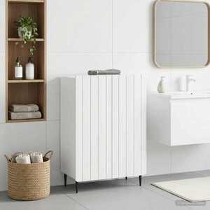 Imagine vidaXL Dulap de Depozitare pentru Baie ZWOLLE Alb 59, 5 x 31 x 79, 5 cm