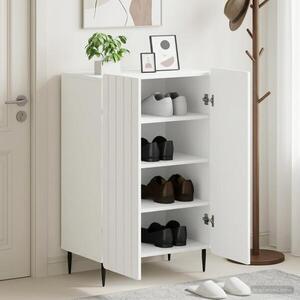 Imagine vidaXL Dulap pentru pantofi ZWOLLE 59, 5 x 39, 5 x 91, 5 cm Alb