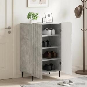 Imagine vidaXL Dulap pentru pantofi ZWOLLE 59, 5 x 39, 5 x 91, 5 cm Gri Beton