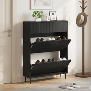 Imagine vidaXL Dulap pentru pantofi ZWOLLE 78 x 24 x 103 cm Lemn prelucrat