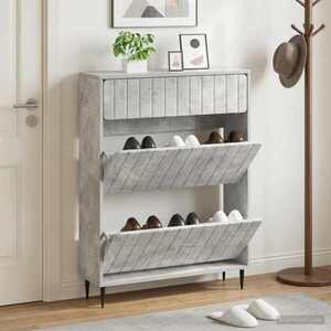 Imagine vidaXL Dulap pentru pantofi ZWOLLE 78 x 24 x 103 cm Lemn prelucrat