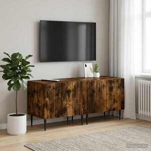 Imagine vidaXL Cabinet TV Stejar fumuriu Lemn prelucrat
