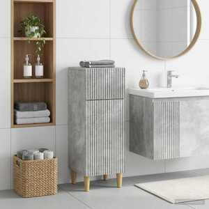 Imagine vidaXL Dulap de Depozitare pentru Baie ARNHEM Gri Beton