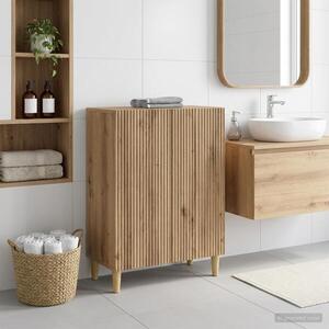 Imagine vidaXL Dulap de Depozitare pentru Baie ARNHEM Stejar Artizanal