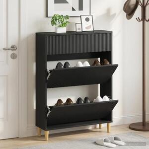 Imagine vidaXL Dulap pentru pantofi ARNHEM 78 x 24 x 103 cm Lemn prelucrat
