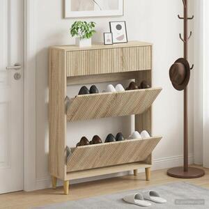 Imagine vidaXL Dulap pentru pantofi ARNHEM 78 x 24 x 103 cm Lemn prelucrat