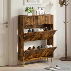 Imagine vidaXL Dulap pentru pantofi ARNHEM 78 x 24 x 103 cm Lemn prelucrat