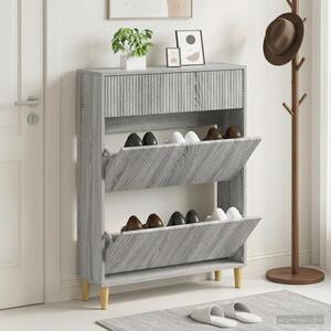 Imagine vidaXL Dulap pentru pantofi ARNHEM 78 x 24 x 103 cm Lemn prelucrat