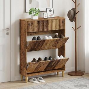 Imagine vidaXL Dulap pentru pantofi ARNHEM 78 x 24 x 103 cm Lemn prelucrat