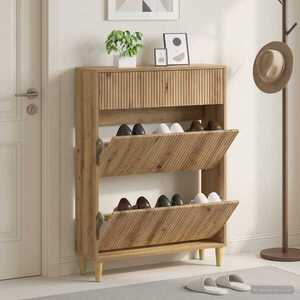 Imagine vidaXL Dulap pentru pantofi ARNHEM 78 x 24 x 103 cm Lemn prelucrat
