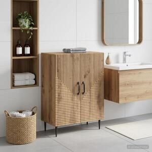 Imagine vidaXL Dulap de Depozitare pentru Baie HAARLEM Stejar Artizanal