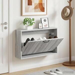 Imagine vidaXL Dulap pentru pantofi montat pe perete HAARLEM 71 x 17 x 43 cm