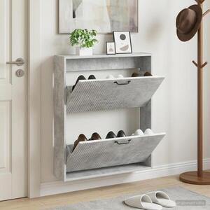 Imagine vidaXL Dulap pentru pantofi montat pe perete HAARLEM 71 x 17 x 86 cm