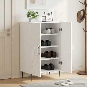 Imagine vidaXL Dulap pentru pantofi HAARLEM 59, 5 x 39, 5 x 89, 5 cm Alb