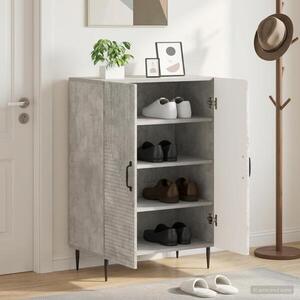 Imagine vidaXL Dulap pentru pantofi HAARLEM 59, 5 x 39, 5 x 89, 5 cm Gri Beton
