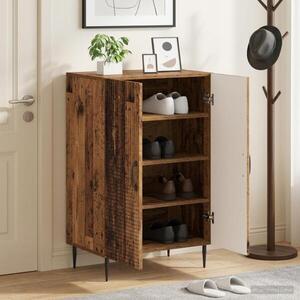 Imagine vidaXL Dulap pentru pantofi HAARLEM 59, 5 x 39, 5 x 89, 5 cm Lemn vechi