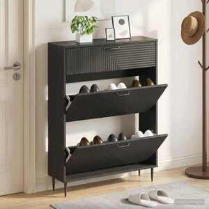 Imagine vidaXL Dulap pentru pantofi HAARLEM 78 x 24 x 103 cm Lemn prelucrat
