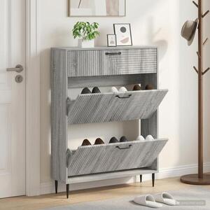 Imagine vidaXL Dulap pentru pantofi HAARLEM 78 x 24 x 103 cm Lemn prelucrat