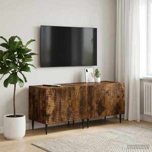 Imagine vidaXL Cabinet TV Stejar fumuriu Lemn prelucrat