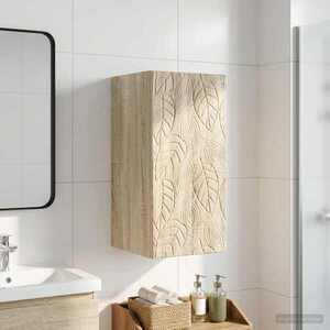 Imagine vidaXL Dulap de perete pentru baie DELFT Stejar Sonoma 30 x 31 x 59 cm