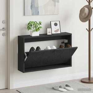 Imagine vidaXL Dulap pentru pantofi montat pe perete DELFT 71 x 17 x 43 cm
