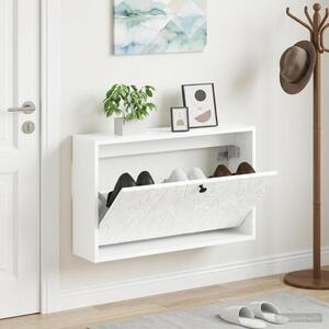 Imagine vidaXL Dulap pentru pantofi montat pe perete DELFT 71 x 17 x 43 cm