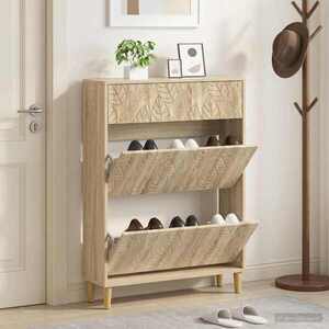 Imagine vidaXL Dulap pentru pantofi DELFT 78 x 24 x 103 cm Lemn prelucrat