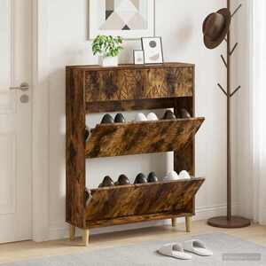 Imagine vidaXL Dulap pentru pantofi DELFT 78 x 24 x 103 cm Lemn prelucrat
