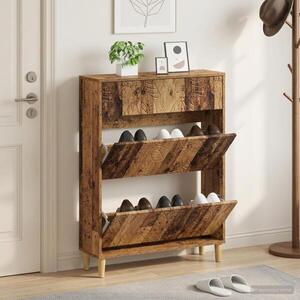 Imagine vidaXL Dulap pentru pantofi DELFT 78 x 24 x 103 cm Lemn prelucrat