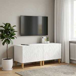Imagine vidaXL Cabinet TV Alb Lemn prelucrat