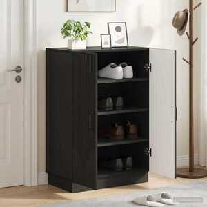 Imagine vidaXL Dulap pentru pantofi HOORN 59, 5 x 39, 5 x 87 cm Lemn prelucrat