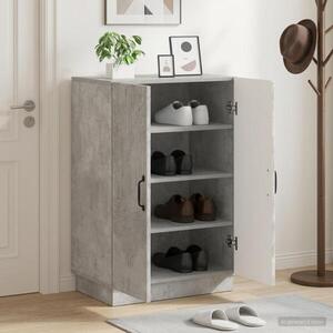 Imagine vidaXL Dulap pentru pantofi HOORN 59, 5 x 39, 5 x 87 cm Lemn prelucrat