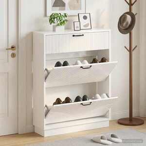 Imagine vidaXL Dulap pentru pantofi HOORN 78 x 24 x 100 cm Lemn prelucrat