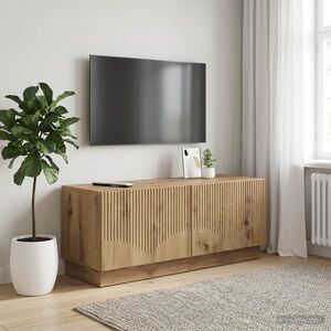 Imagine vidaXL Cabinet TV Stejar Artizanal Lemn prelucrat