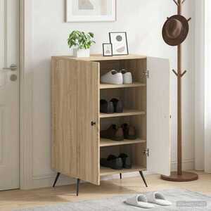 Imagine vidaXL Dulap pentru pantofi BREDA 59, 5 x 39, 5 x 90 cm Lemn prelucrat