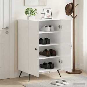 Imagine vidaXL Dulap pentru pantofi BREDA 59, 5 x 39, 5 x 90 cm Lemn prelucrat