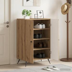 Imagine vidaXL Dulap pentru pantofi BREDA 59, 5 x 39, 5 x 90 cm Lemn prelucrat