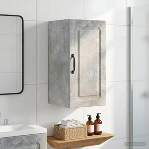 Imagine vidaXL Dulap de perete pentru baie UTRECHT Gri Beton 30 x 31 x 59 cm