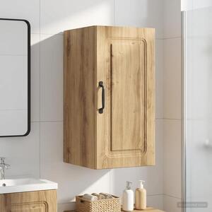 Imagine vidaXL Dulap de perete pentru baie UTRECHT Stejar Artizanal