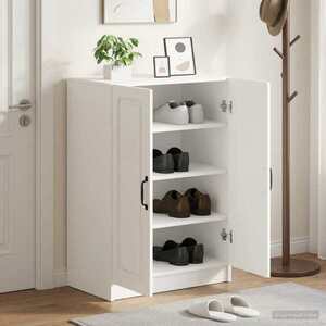 Imagine vidaXL Dulap pentru pantofi UTRECHT 59, 5 x 39, 5 x 87 cm Lemn prelucrat