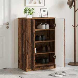 Imagine vidaXL Dulap pentru pantofi UTRECHT 59, 5 x 39, 5 x 87 cm Lemn prelucrat