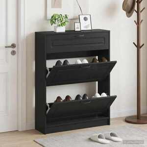 Imagine vidaXL Dulap pentru pantofi UTRECHT 78 x 24 x 100 cm Lemn prelucrat
