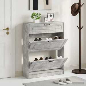 Imagine vidaXL Dulap pentru pantofi UTRECHT 78 x 24 x 100 cm Lemn prelucrat