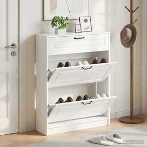 Imagine vidaXL Dulap pentru pantofi UTRECHT 78 x 24 x 100 cm Lemn prelucrat