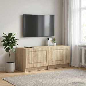 Imagine vidaXL Cabinet TV Stejar Sonoma Lemn prelucrat